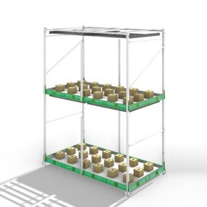 Rolling Grow Table - Two Tier